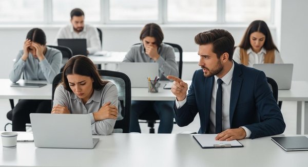 Personne toxique au travail : les conséquences sur l'ambiance et la productivité
